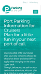 Mobile Screenshot of parkingattheport.com
